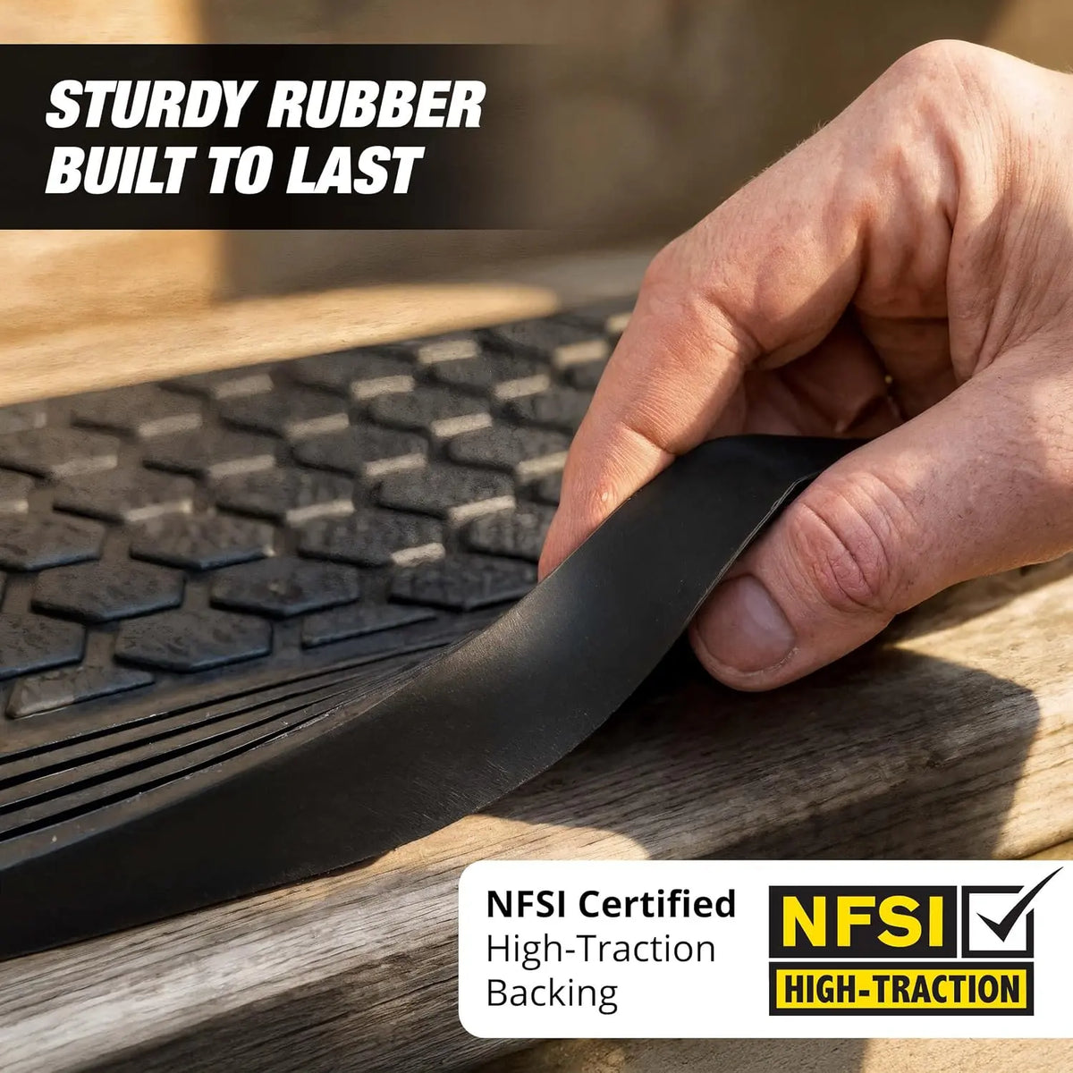 Thunder Grip Rubber Stair Treads Thunder Grip